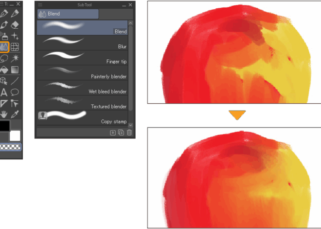 Tutorial Blending Brush Pen Untuk Menciptakan Efek Gradasi Warna