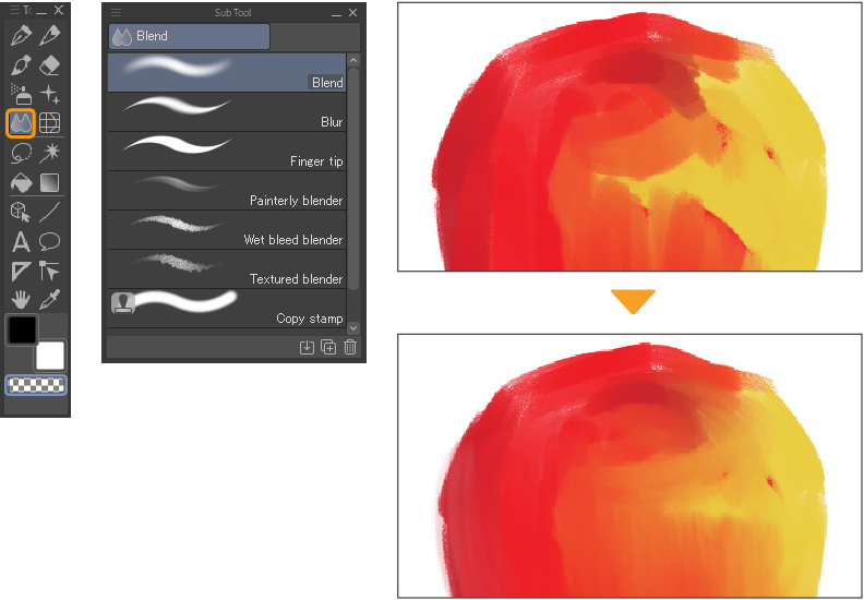 Tutorial Blending Brush Pen Untuk Menciptakan Efek Gradasi Warna