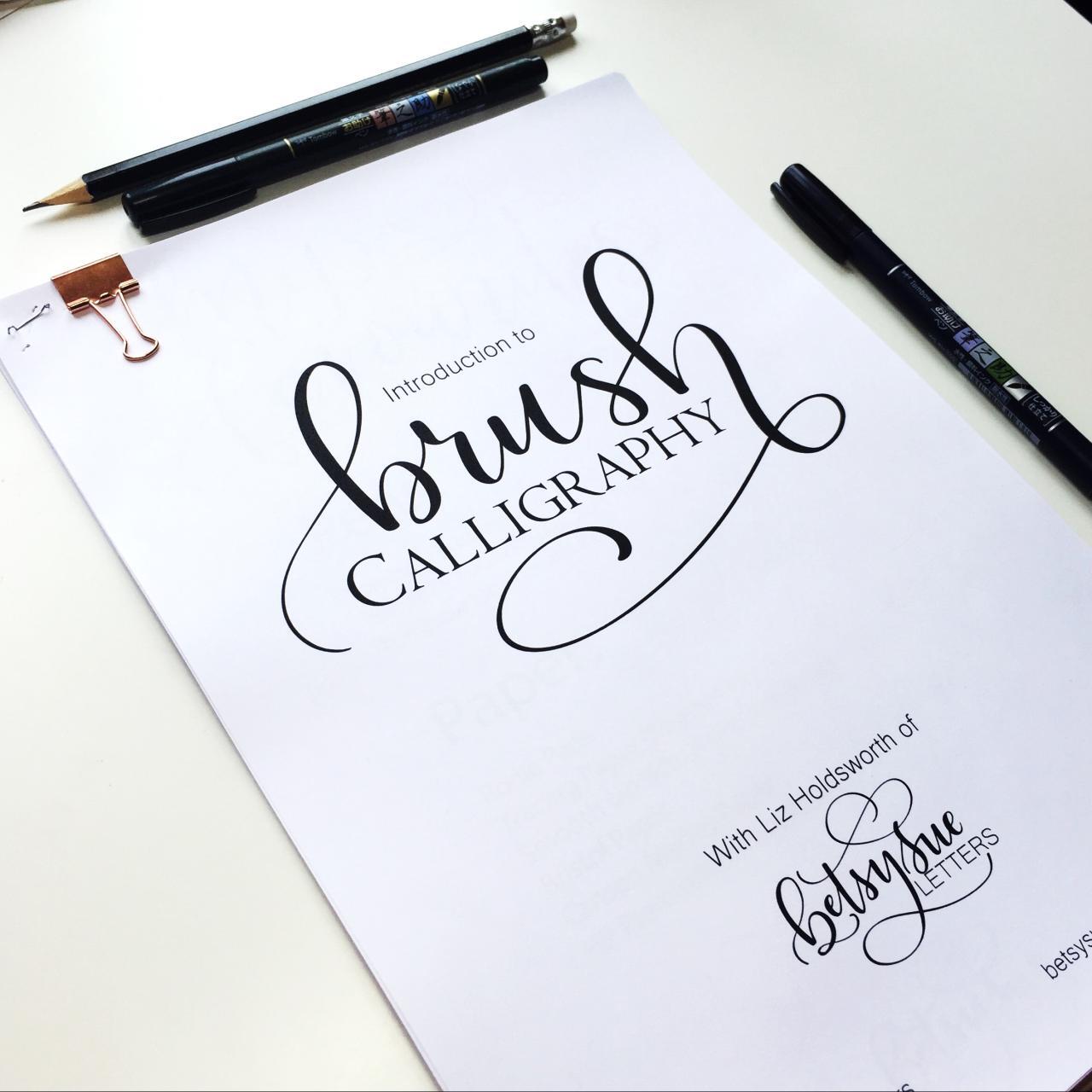 7 Rekomendasi Brush Pen Terbaik Untuk Kaligrafi Modern Di 2025