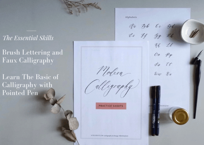 5 Gaya Hand Lettering Populer Yang Wajib Kamu Coba (Serif, Sans Serif, Script)