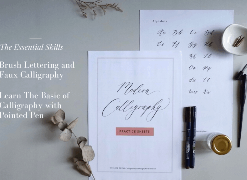 5 Gaya Hand Lettering Populer Yang Wajib Kamu Coba (Serif, Sans Serif, Script)