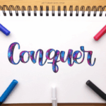 Galaxy Lettering Tutorial Using Brush Pens — Letters By Gigi