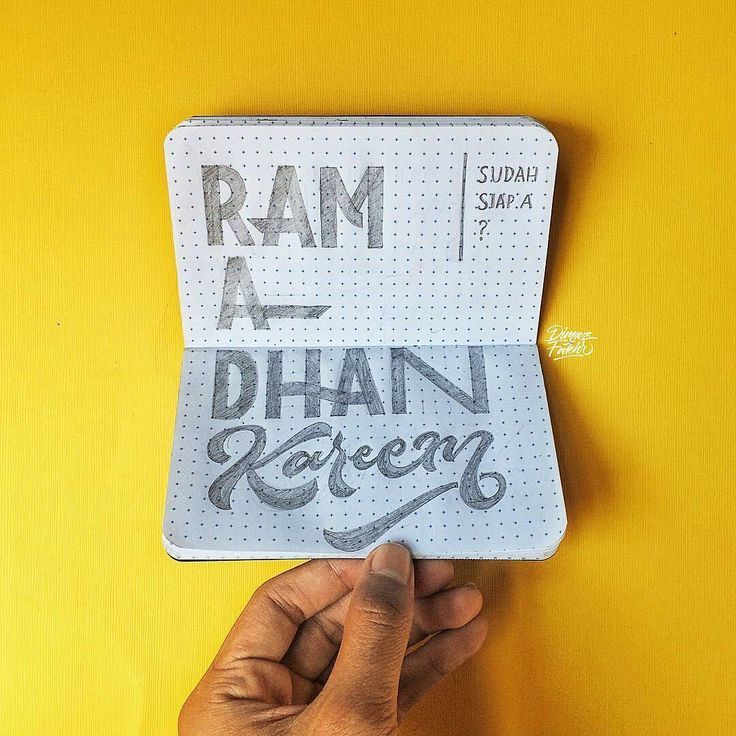 Studi Kasus Proses Kreatif Membuat Satu Karya Hand Lettering (Dari Sketsa Ke Final)