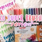 Joyko Super Brush Pen Review - YouTube