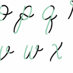 Detail Cara Menulis Kaligrafi Huruf Abjad Koleksi Nomer 39